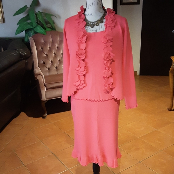 Dresses & Skirts - Vintage DANE LEWIS 3 Piece Set Pink